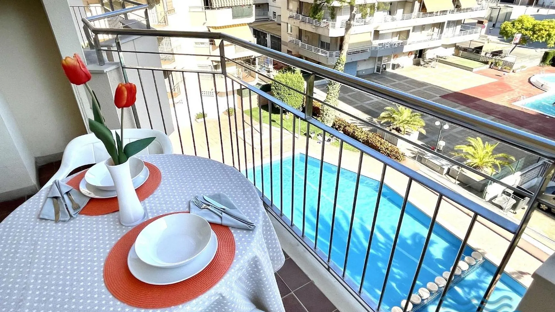 公寓 萨洛Apartbeach Sol Y Playa 245 Climatizado Vistas Piscina公寓 西班牙